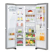 LG 625L inhoud | DoorCooling+™ |Door-in-Door™ | Moist Balance Crisper™| Total No Frost | Water- & ijsdispenser | Inverter Linear Compressor, GSJ761PZEE