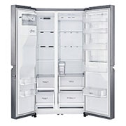 LG 625L inhoud | Door-in-Door® | Extra koel- en vriesruimte | Total no Frost | Water & ijsdispenser | Inverter Linear Compressor, GSJ761PZUZ
