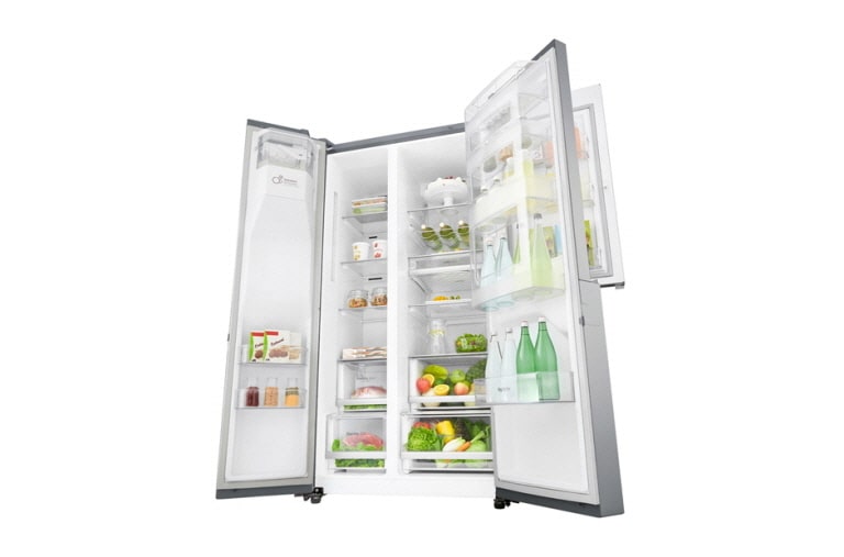 LG Altijd zuinig A+ |  Door-in-Door® | Extra koel- en vriesruimte | Total no Frost | Inverter Linear Compressor incl. 10 jaar garantie., GSJ960PZBV