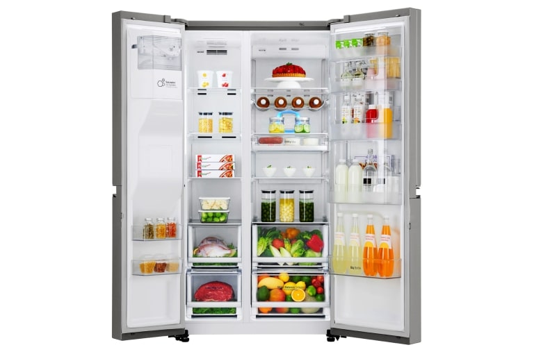 LG Altijd zuinig A+ |  Door-in-Door® | Extra koel- en vriesruimte | Total no Frost | Inverter Linear Compressor incl. 10 jaar garantie., GSJ960PZBV