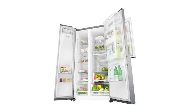 LG Altijd zuinig A+ |  Door-in-Door® | Extra koel- en vriesruimte | Total no Frost | Inverter Linear Compressor incl. 10 jaar garantie., GSJ960PZBV