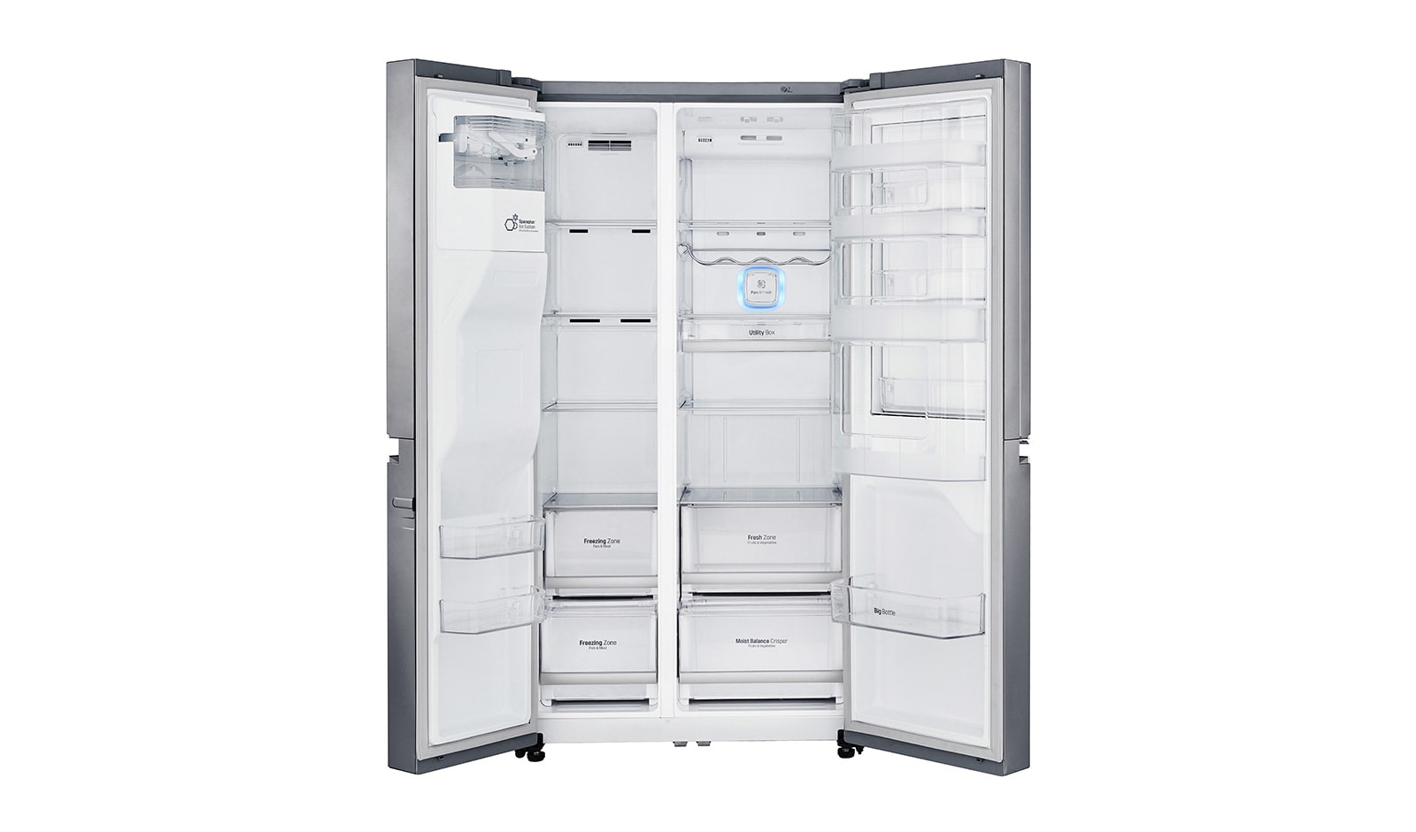 LG Altijd zuinig F | Door-in-Door® | Extra koel- en vriesruimte | Total no Frost | Inverter Linear Compressor incl. 10 jaar garantie., GSJ960PZBZ