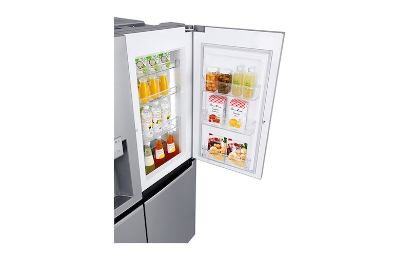 LG Altijd zuinig A++ | Door-in-Door® | Extra koel- en vriesruimte | Total no Frost | Inverter Linear Compressor incl. 10 jaar garantie., GSJ961PZBZ