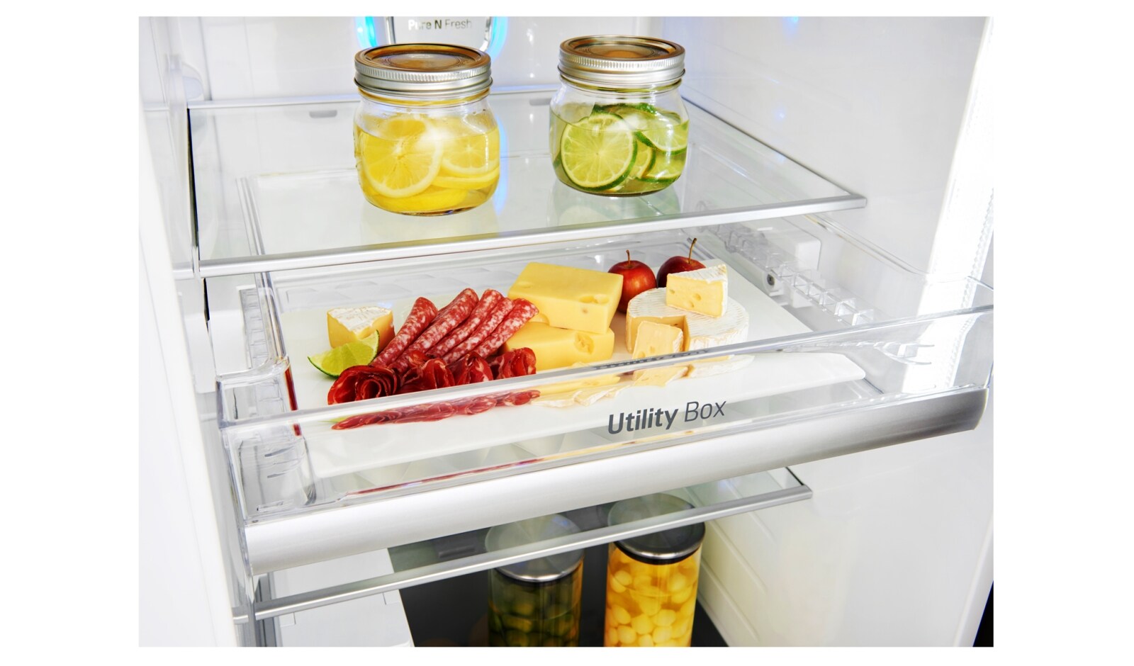 LG Altijd zuinig A++ | Door-in-Door® | Extra koel- en vriesruimte | Total no Frost | Inverter Linear Compressor incl. 10 jaar garantie., GSJ961PZBZ