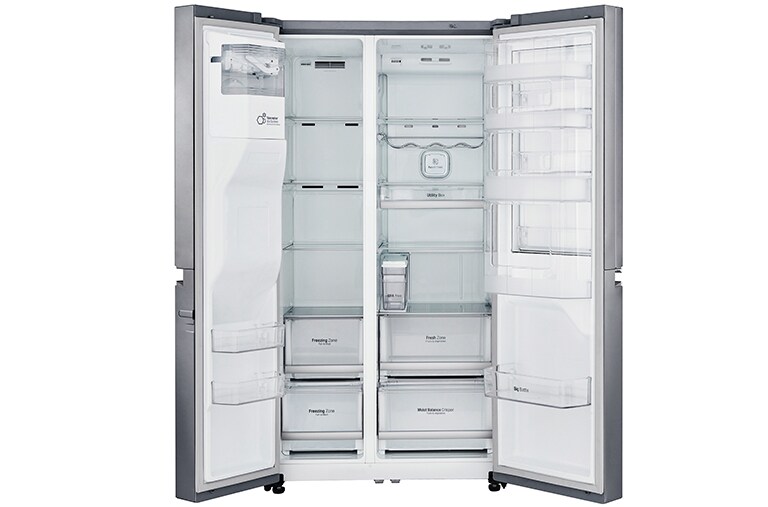 LG Altijd zuinig A++ | Door-in-Door® | Extra koel- en vriesruimte | Total no Frost | Inverter Linear Compressor incl. 10 jaar garantie., GSJ961PZBZ