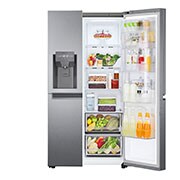 LG 634L inhoud | Door-in-Door™ | Water- en ijsdispenser| Total No Frost | Inverter Linear Compressor, GSJV31DSXE