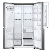 LG 634L inhoud | Door-in-Door™ | Water- en ijsdispenser| Total No Frost | Inverter Linear Compressor, GSJV31DSXE