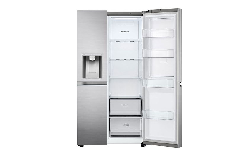 LG 635L inhoud | DoorCooling+™ | Door-in-Door™ | Water- en Ijsdispenser | Total No Frost | Inverter Linear Compressor, GSJV70PZTE