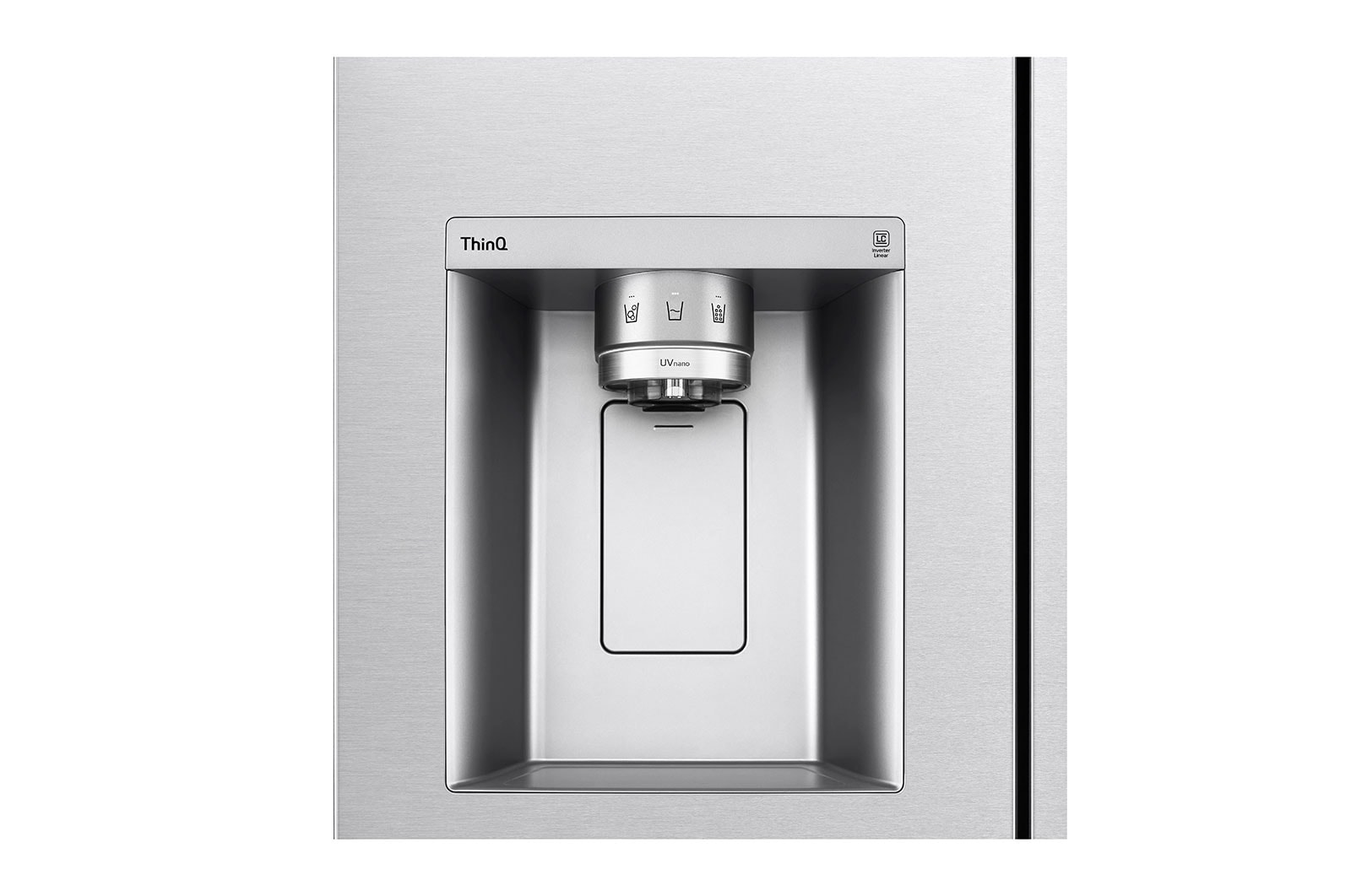 LG 635L inhoud | DoorCooling+™ | Door-in-Door™ | Water- en ijsdispenser met UVnano™ | Total No Frost | Inverter Linear Compressor, GSJV90BSAE