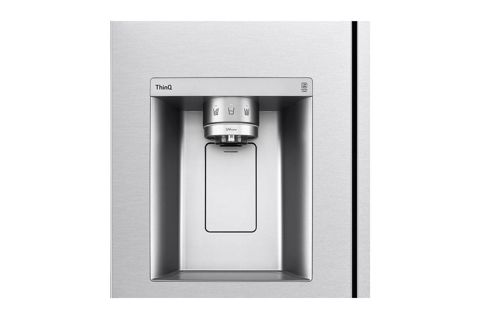 LG 635L inhoud | DoorCooling+™ | Door-in-Door™ | Water- en ijsdispenser met UVnano™ | Total No Frost | Inverter Linear Compressor, GSJV91BSAE
