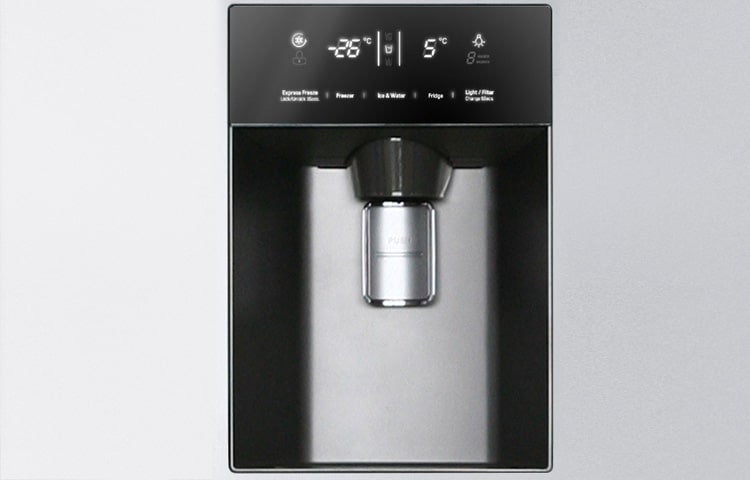 LG Altijd zuinig | Multi Air-flow | Total no Frost | 10 jaar garantie op de linear compressor | Water- en IJsdispenser, GSL325PVCV