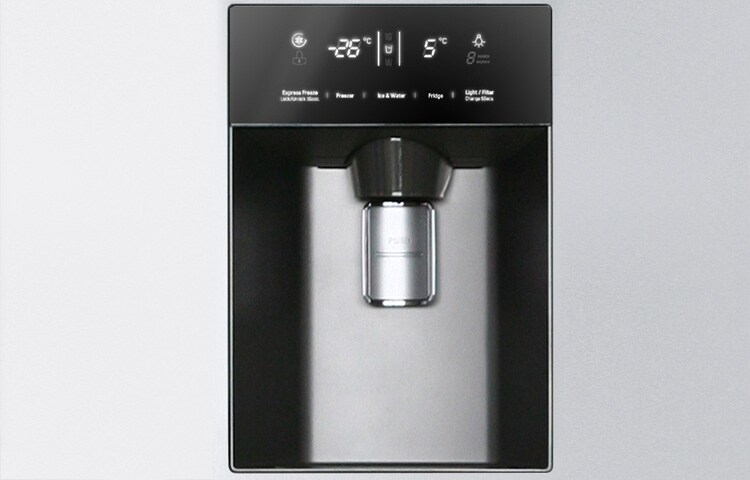 LG Altijd Zuinig | Multi Air-Flow | Total No Frost | 10 jaar garantie op de linear compressor | Water- en ijsdispenser, GSL325PVYZ