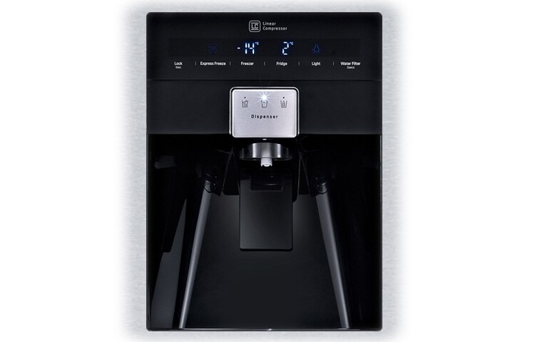 LG Altijd zuinig, Extra koel - en vriesruimte, Beste koelprestatie, Total no Frost, 10 jaar garantie op de linear compressor, GSL545NSQZ