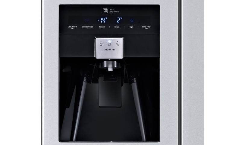 LG Altijd zuinig, Extra koel - en vriesruimte, Beste koelprestatie, Total no Frost, 10 jaar garantie op de linear compressor, GSL545PZYZ