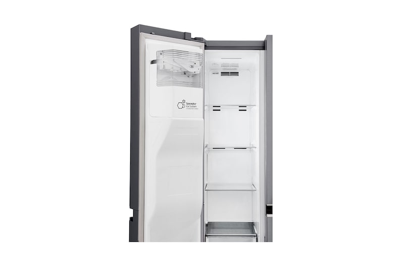 LG 625L inhoud | Water- en ijsdispenser | Moist Balance Crisper™ | Total No Frost | Inverter Linear Compressor, GSL760PZUZ