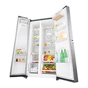 LG 625L inhoud | Water- en ijsdispenser | Moist Balance Crisper™ | Total No Frost | Inverter Linear Compressor, GSL760PZUZ
