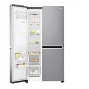 LG 625L inhoud | Water- en ijsdispenser | Moist Balance Crisper™ | Total No Frost | Inverter Linear Compressor, GSL760PZUZ