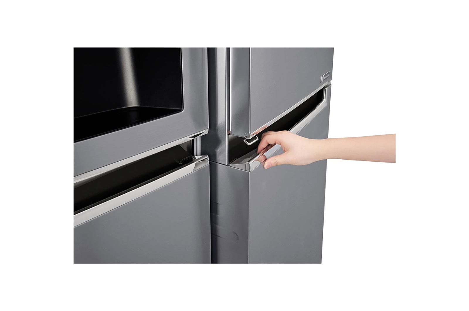 LG 625L inhoud | Altijd zuinig F | Door-in-Door® | Extra koel- en vriesruimte | Total no Frost | Water & ijsdispenser | Inverter Linear Compressor, GSJ760PZXV