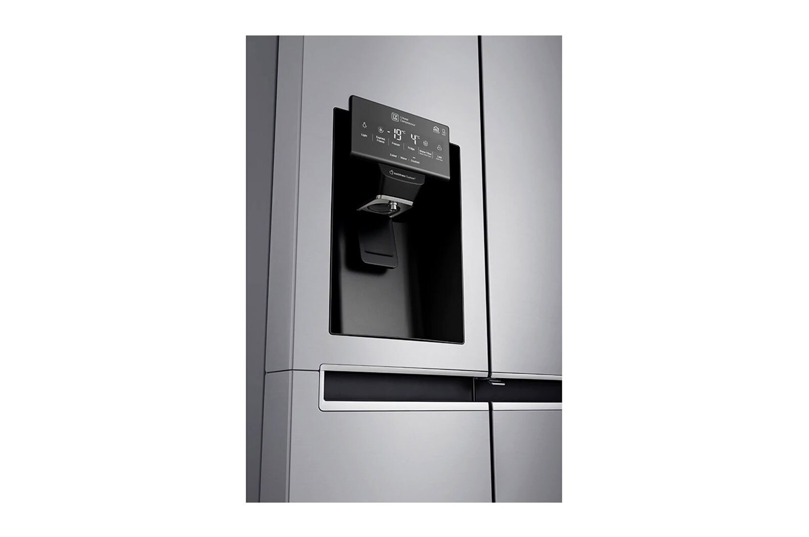 LG 625L inhoud | Altijd zuinig F | Door-in-Door® | Extra koel- en vriesruimte | Total no Frost | Water & ijsdispenser | Inverter Linear Compressor, GSJ760PZXV