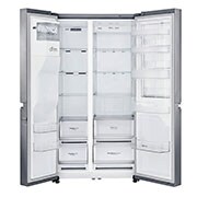 LG 625L inhoud | Altijd zuinig F | Door-in-Door® | Extra koel- en vriesruimte | Total no Frost | Water & ijsdispenser | Inverter Linear Compressor, GSJ760PZXV