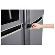 LG 625L inhoud | Altijd zuinig F | Door-in-Door® | Extra koel- en vriesruimte | Total no Frost | Water & ijsdispenser | Inverter Linear Compressor, GSJ760PZXV