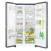 LG 625L inhoud | Altijd zuinig F | Door-in-Door® | Extra koel- en vriesruimte | Total no Frost | Water & ijsdispenser | Inverter Linear Compressor, GSJ760PZXV