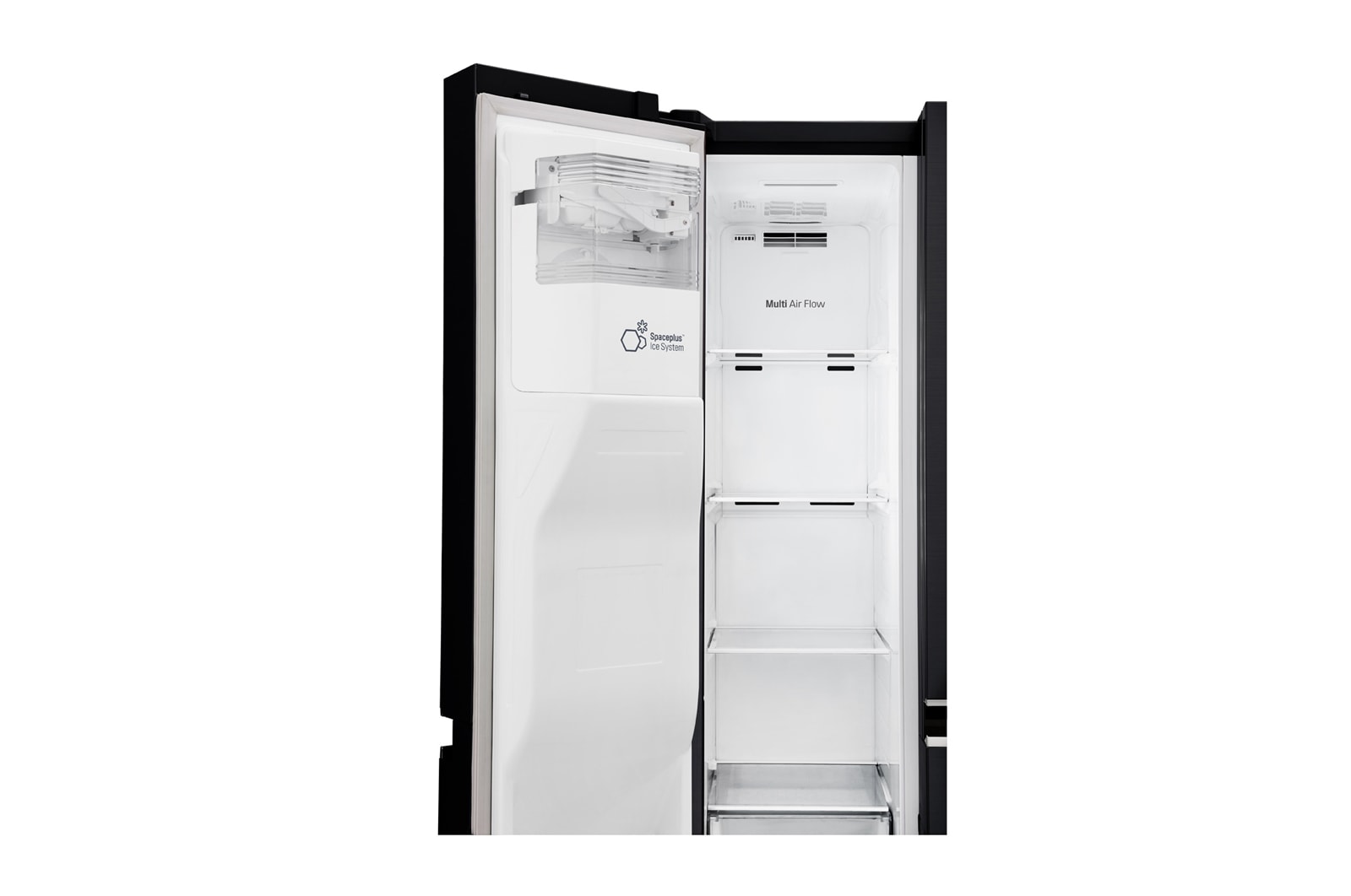 LG 625L inhoud | Water- en ijsdispenser | Moist Balance Crisper™ | Total No Frost | Inverter Linear Compressor, GSL761MCXV