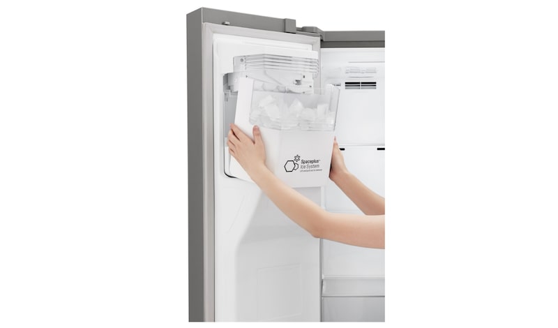 LG Altijd zuinig A+ | Water- en IJsdispenser | Extra koel- en vriesruimte | Total no Frost | Inverter Linear Compressor incl. 10 jaar garantie., GSL761PZXV