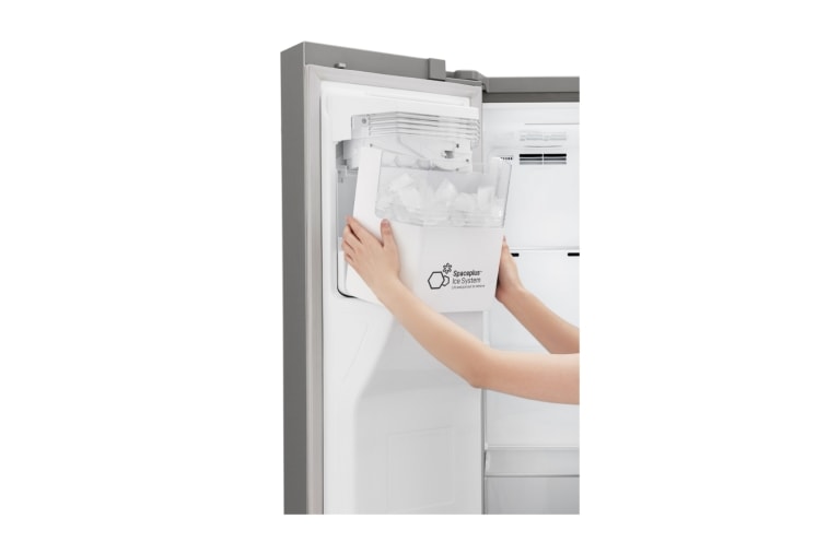 LG Altijd zuinig A+ | Water- en IJsdispenser | Extra koel- en vriesruimte | Total no Frost | Inverter Linear Compressor incl. 10 jaar garantie., GSL761PZXV