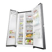 LG 625L inhoud | DoorCooling+™| FRESHBalancer™ | Total No Frost | Water- & ijsdispenser | Inverter Linear Compressor, GSL960PZVZ