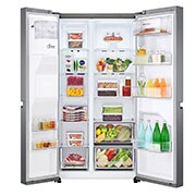 LG 634L inhoud | Water- en ijsdispenser | Total No Frost | Smart Inverter Compressor, GSLV30DSXM