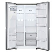 LG 634L inhoud | Water- en ijsdispenser | Total No Frost | Smart Inverter Compressor, GSLV30DSXM
