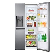 LG 634L inhoud | Water- en ijsdispenser | Total No Frost | Smart Inverter Compressor, GSLV30DSXM