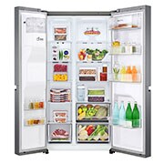 LG 634L inhoud | Water- en ijsdispenser | Total No Frost | Inverter Linear Compressor, GSLV31DSXE