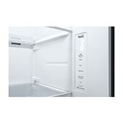 LG 635L inhoud | DoorCooling+™ | Water- en ijsdispenser | Total No Frost | Inverter Linear Compressor, GSLV70MCTE