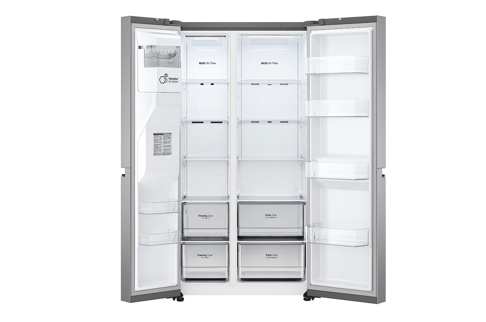 LG Amerikaanse koelkast GSLV70PZTE | 635 L | Water- en ijsdispenser, GSLV70PZTE