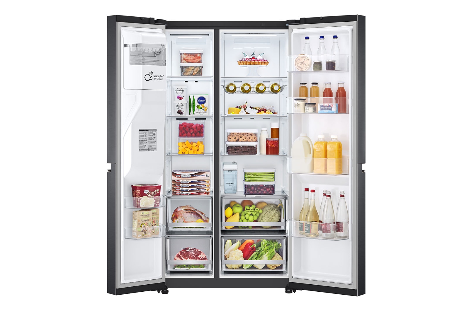 LG Amerikaanse koelkast GSLV71MCLE | 635L | Water- en ijsdispenser, GSLV71MCLE