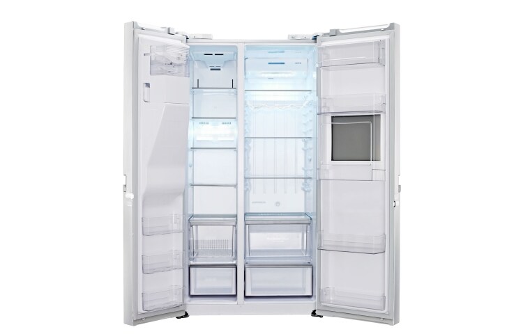 LG Altijd zuinig, Extra koel - en vriesruimte, Beste koelprestatie, Total no Frost, 10 jaar garantie op de linear compressor, GSP545NSQZ
