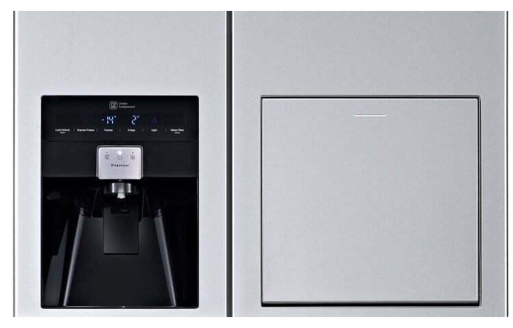 LG Altijd zuinig, Homebar, Extra koel - en vriesruimte, No plumbing, Beste koelprestatie, Total no Frost, 10 jaar garantie op de linear compressor, GSP545PZYZ