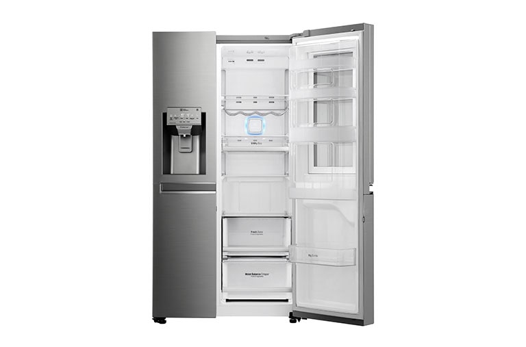 LG Knock, Knock! Keep it cool! | Instaview Door-in-Door™ Amerikaanse koelkast | Total No Frost | Extra koel- en vriesruimte | Inverter Linear Compressor, GSX960NEAZ