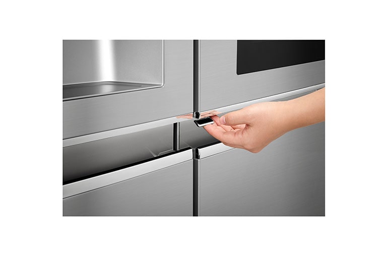 LG Knock, Knock! Keep it cool! | Instaview Door-in-Door™ Amerikaanse koelkast | Total No Frost | Extra koel- en vriesruimte | Inverter Linear Compressor, GSX960NEAZ