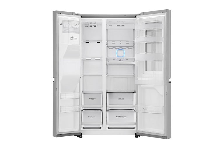 LG Knock, Knock! Keep it cool! | Instaview Door-in-Door™ Amerikaanse koelkast | Total No Frost | Extra koel- en vriesruimte | Inverter Linear Compressor, GSX960NEAZ