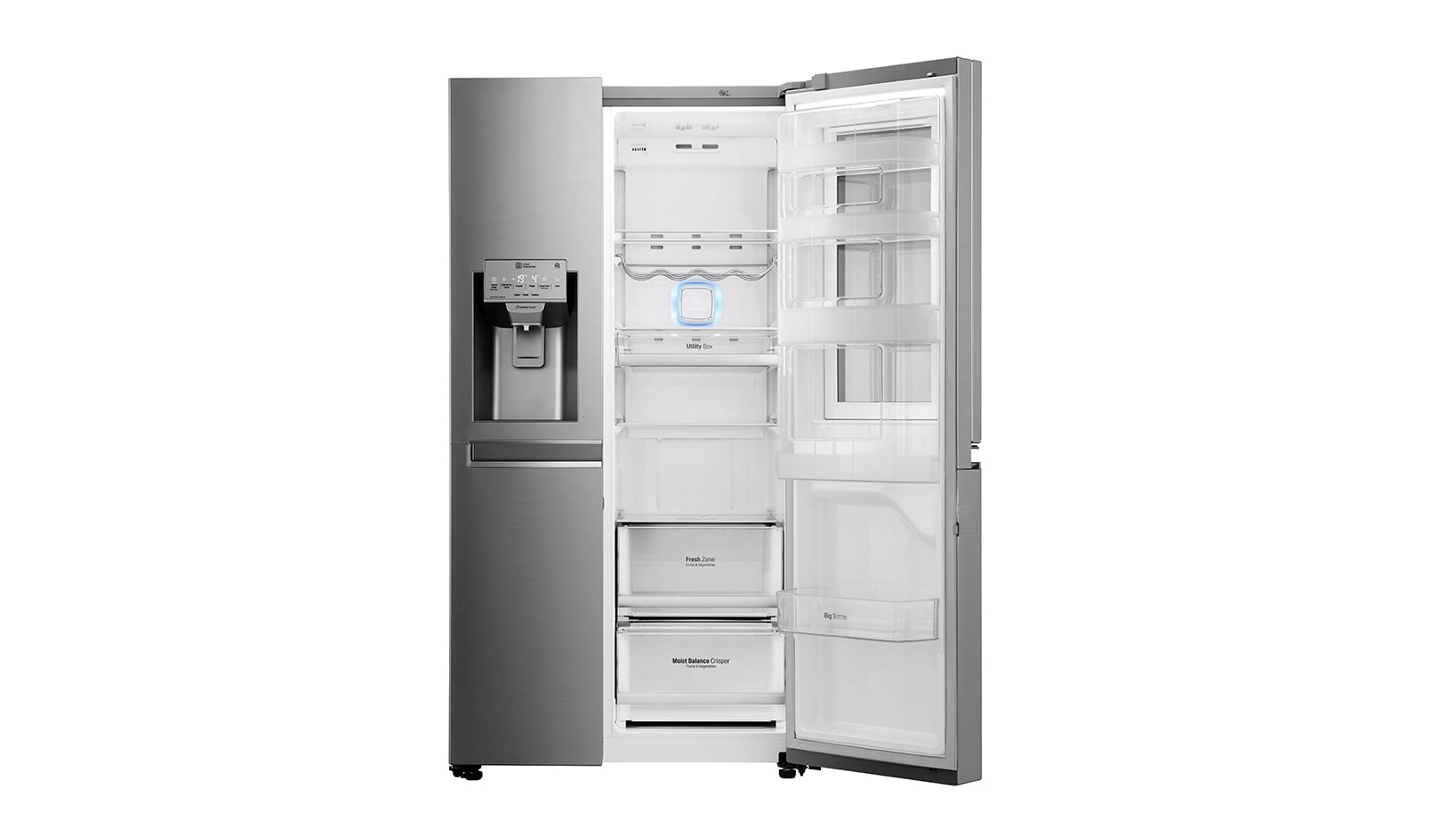 LG Knock, Knock! Keep it cool! | Instaview Door-in-Door™ Amerikaanse koelkast | Total No Frost | Extra koel- en vriesruimte | Inverter Linear Compressor, GSX960NEAZ