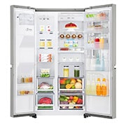 LG 625L inhoud | InstaView™ Door-in-Door™ | DoorCooling+™ | FRESHBalancer™ | Total No Frost | Inverter Linear Compressor, GSX960NSVZ
