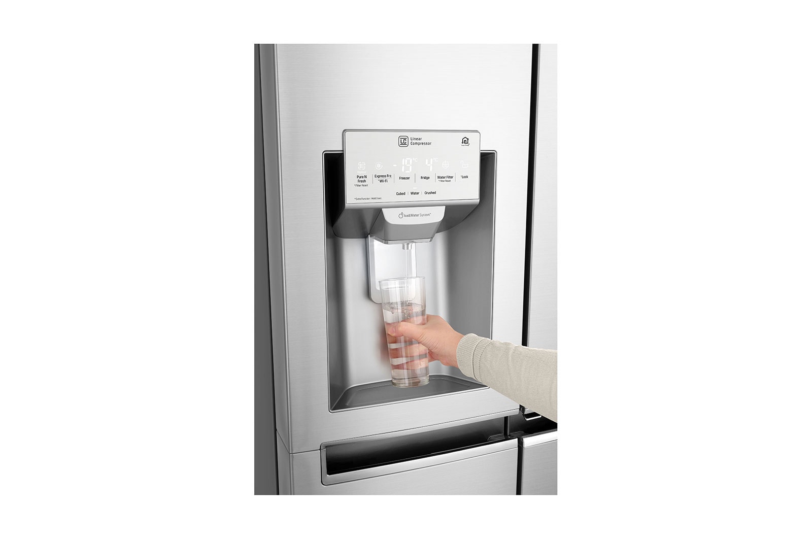 LG 625L inhoud | InstaView™ Door-in-Door™ | DoorCooling+™ | FRESHBalancer™ | Total No Frost | Inverter Linear Compressor, GSX960NSVZ