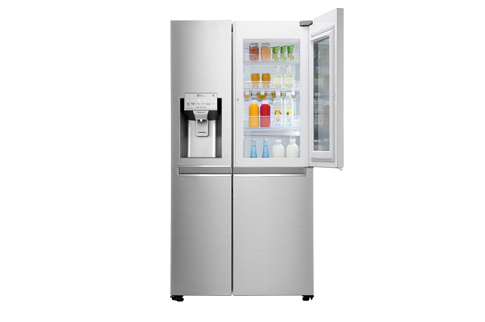 LG 625L inhoud | InstaView™ Door-in-Door™ | DoorCooling+™ | FRESHBalancer™ | Total No Frost | Inverter Linear Compressor, GSX960NSVZ