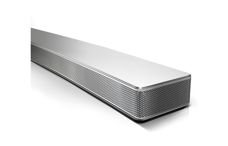 LG HS8 Soundbar | Curved Design | 4.1ch | 360W | Draadloze subwoofer | Geschikt voor 55" en 65" TV's | TV Sound Sync, HS8 (LAS855M)