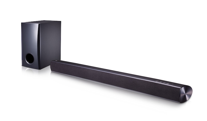 LG SH2 Soundbar | 2.1Ch. | 100W Vermogen | Adaptive Sound Control | Auto Sound Engine | TV Sound Sync , SH2 Music Flow