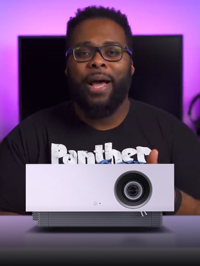 LG CineBeam recensent - Chris Majestic