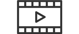 Pictogram van een film